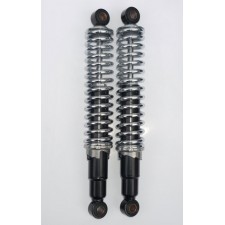 REAR SHOCK ABSORBERS (CHROME SPRINGS) -- OLD PRODUCTION CZECH - (634,638,639)  (PAIR)